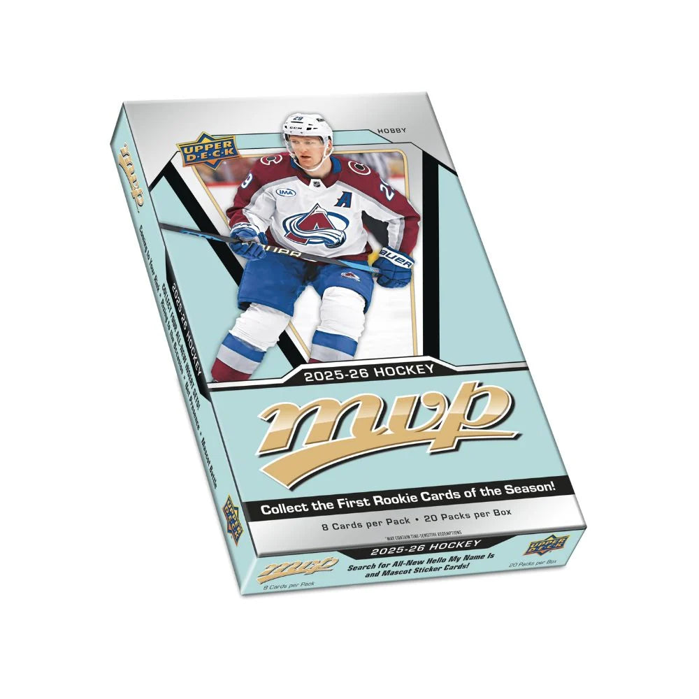 2025-2026 Uppder Deck Hockey MVP Hobby Box