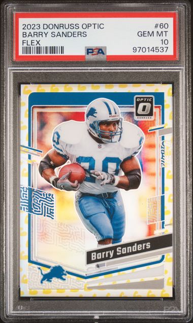 2023 Donrun Optic Barry Sanders Flex | PSA 10 | POP 3