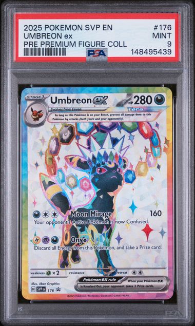 2025 Pokemon SVP EN Umbreon EX | PSA 9
