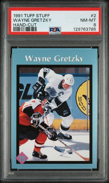 1991 Tuff Stuff Wayne Gretzky Hand-Cut | PSA 9 | POP 3