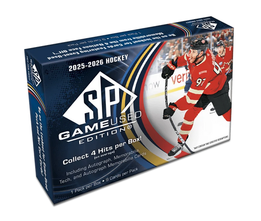 2025-2026 Hockey SP Game Used Hobby Box