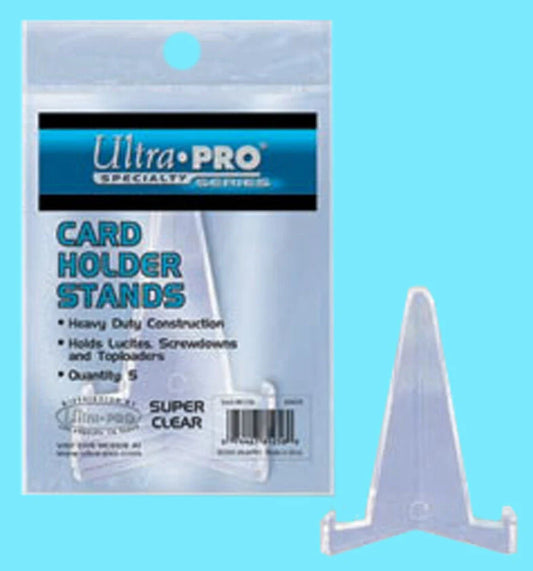 5 Ultra PRO Small Lucite Stands Card Display Holders