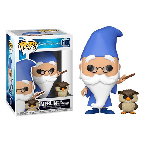 Merlin with Archimedes (The Sword in the Stone) - 1100