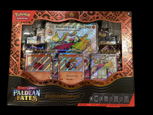 Pokémon Paldean Fates Skeledirge EX premium Collection