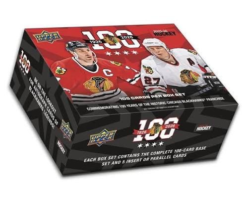 2025-2026 Upper Deck Chicago Blackhawks Centennial Box