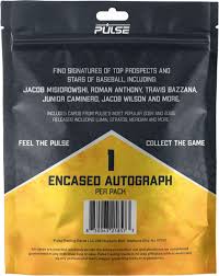 2025 Pulse Trading Cards 1 Encased Autograph Pack