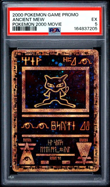 2000 Pokemon Game Promo Ancient Mew Pokemon 2000 Movie | PSA 5