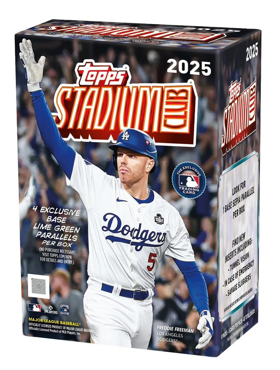 2025 Topps Baseball Stadium Club Blaster Box