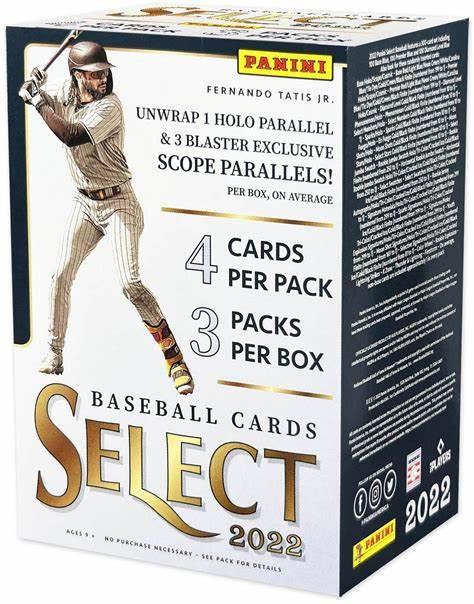 2022 Baseball Panini Select Blaster Box