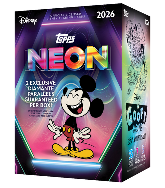 2026 Topps Neon Disney Value Box