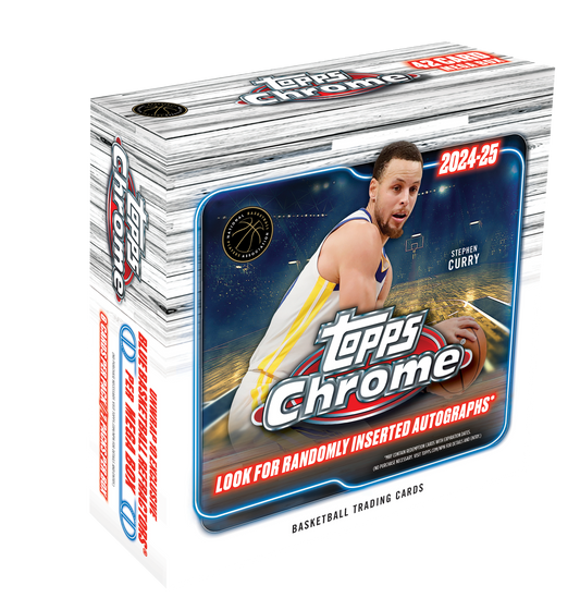 2024-2025 Topps Chrome Basketball Mega Box