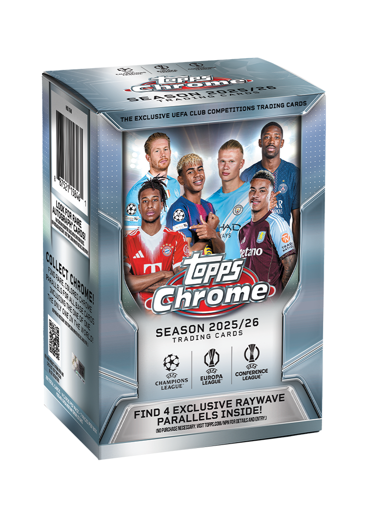 2025-2026 Topps Chrome Socor Blaster Box