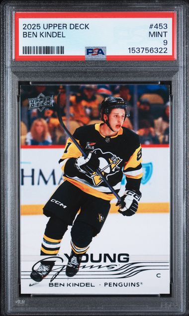 2025 Upper Deck Ben Kindel | PSA 9