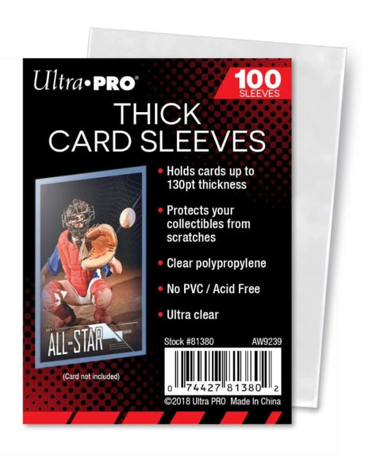 Ultra Pro Thick Card Sleeves - 130 pt - 100 Count