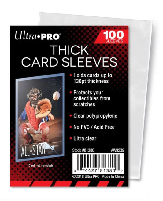 Ultra Pro Thick Card Sleeves - 130 pt - 100 Count