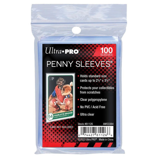 Ultra Pro Penny Sleeves - 100 Count