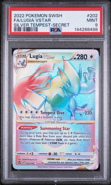 2022 Pokemon SWSH FA/Lugia VSTAR | PSA 9